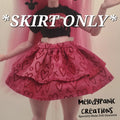 “Love Bites” Two-Layered Skirt