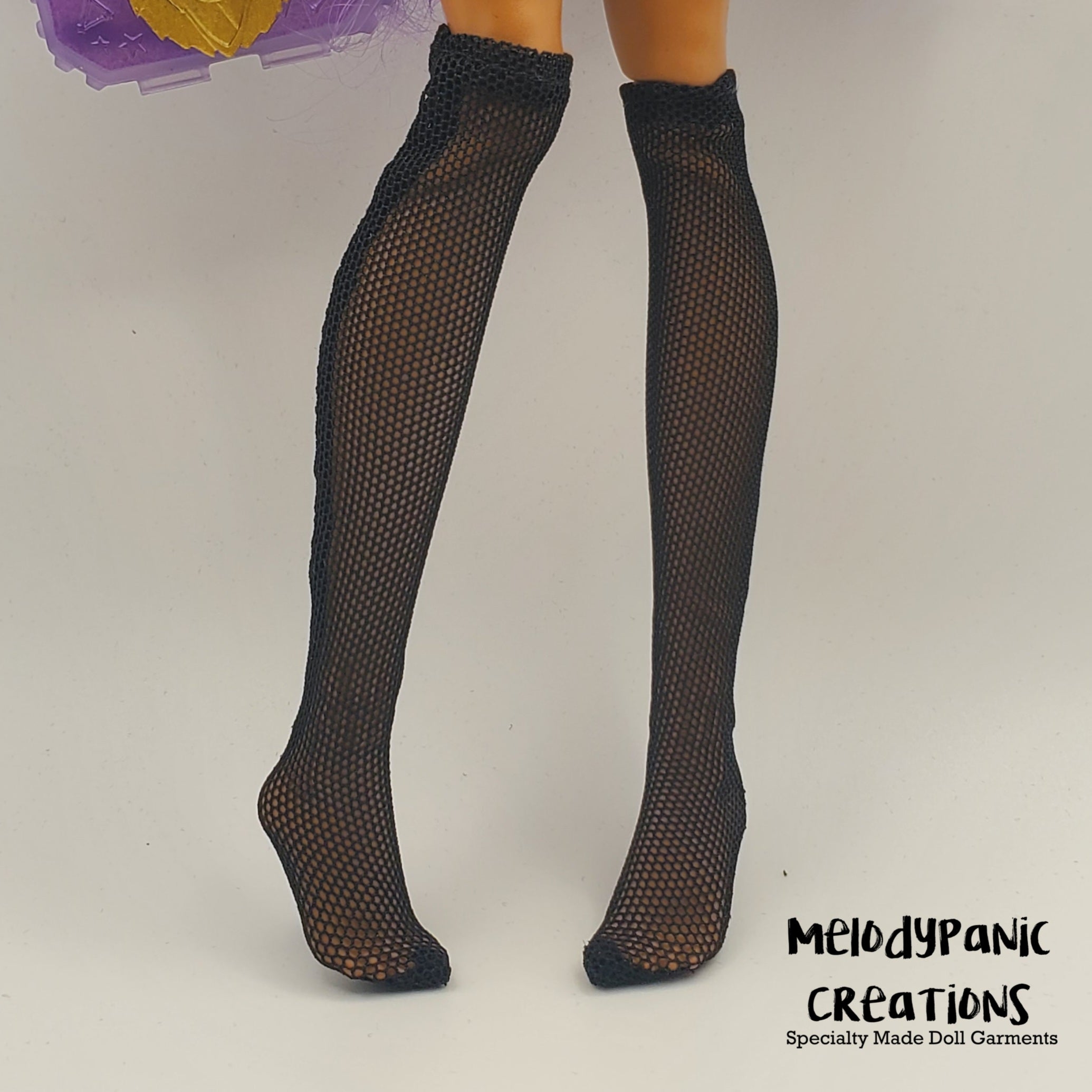 Classic Knee-Length Mesh Socks