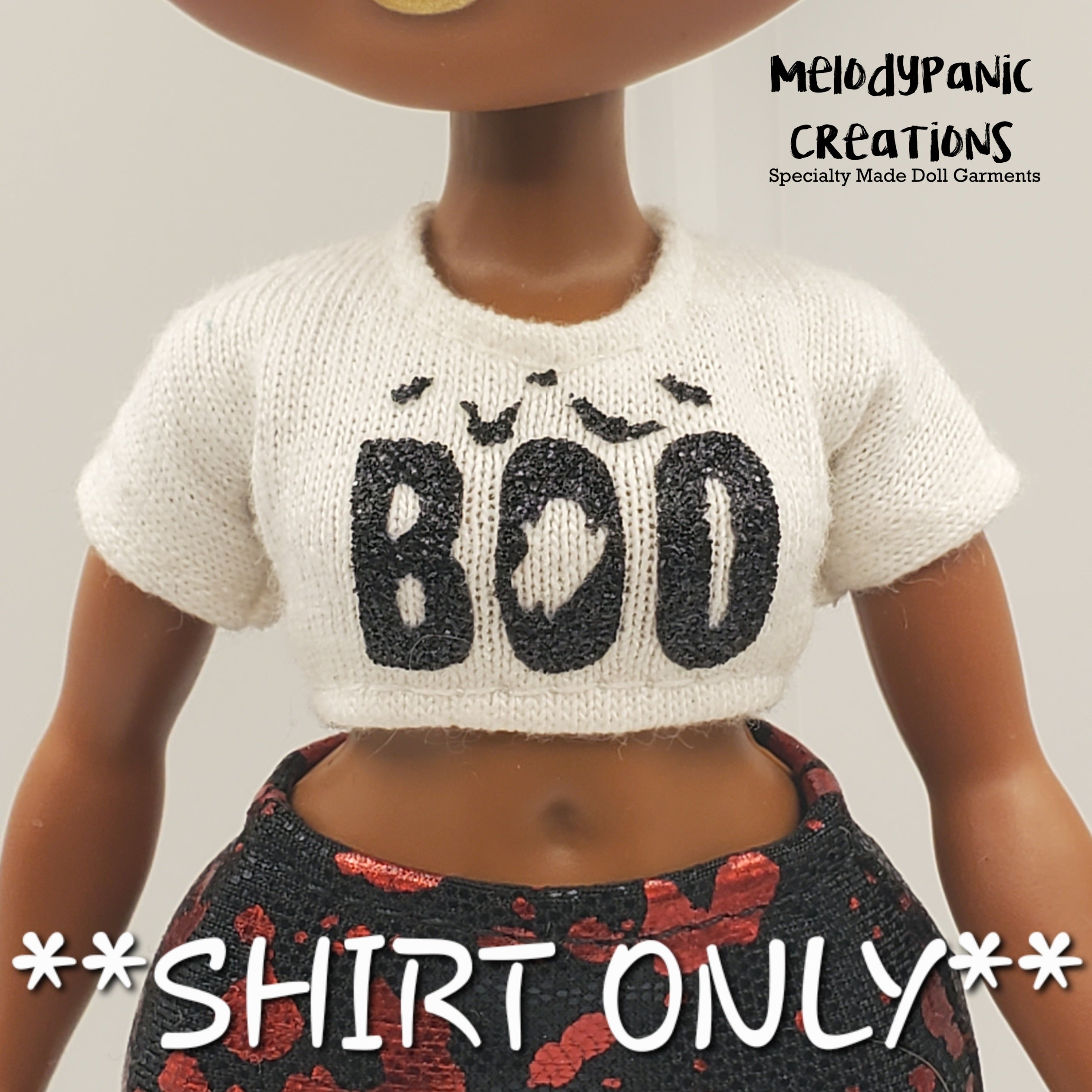 White “BOO” Shirt