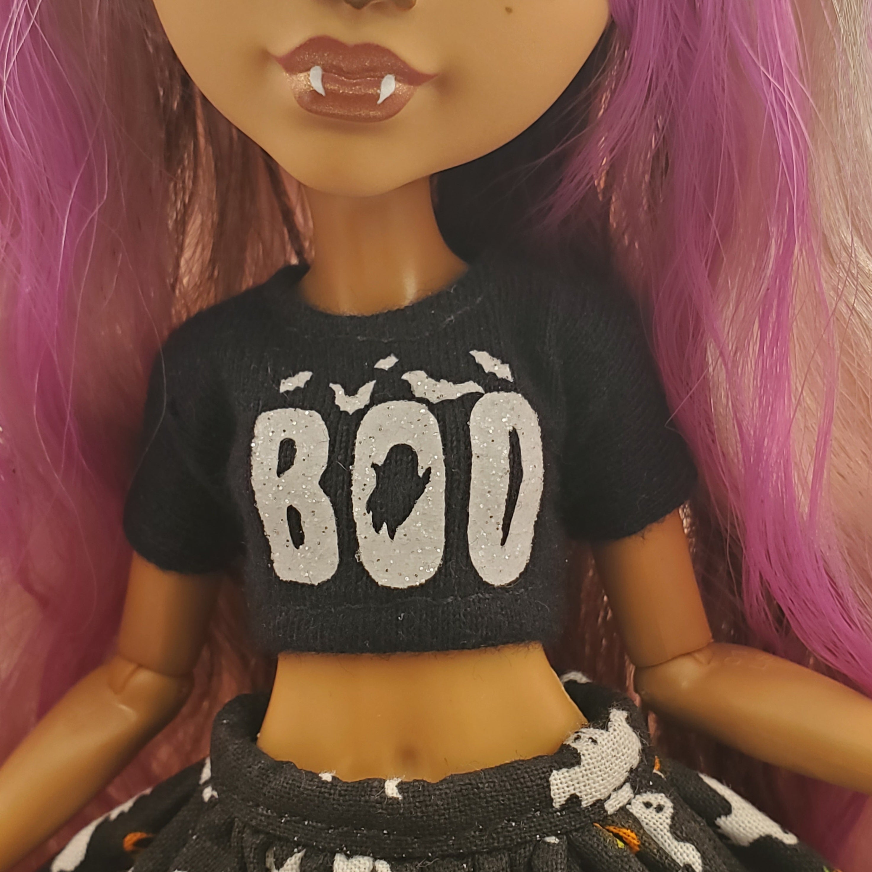 Black "BOO" Shirt