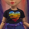 “Scratch Art Heart” Shirt