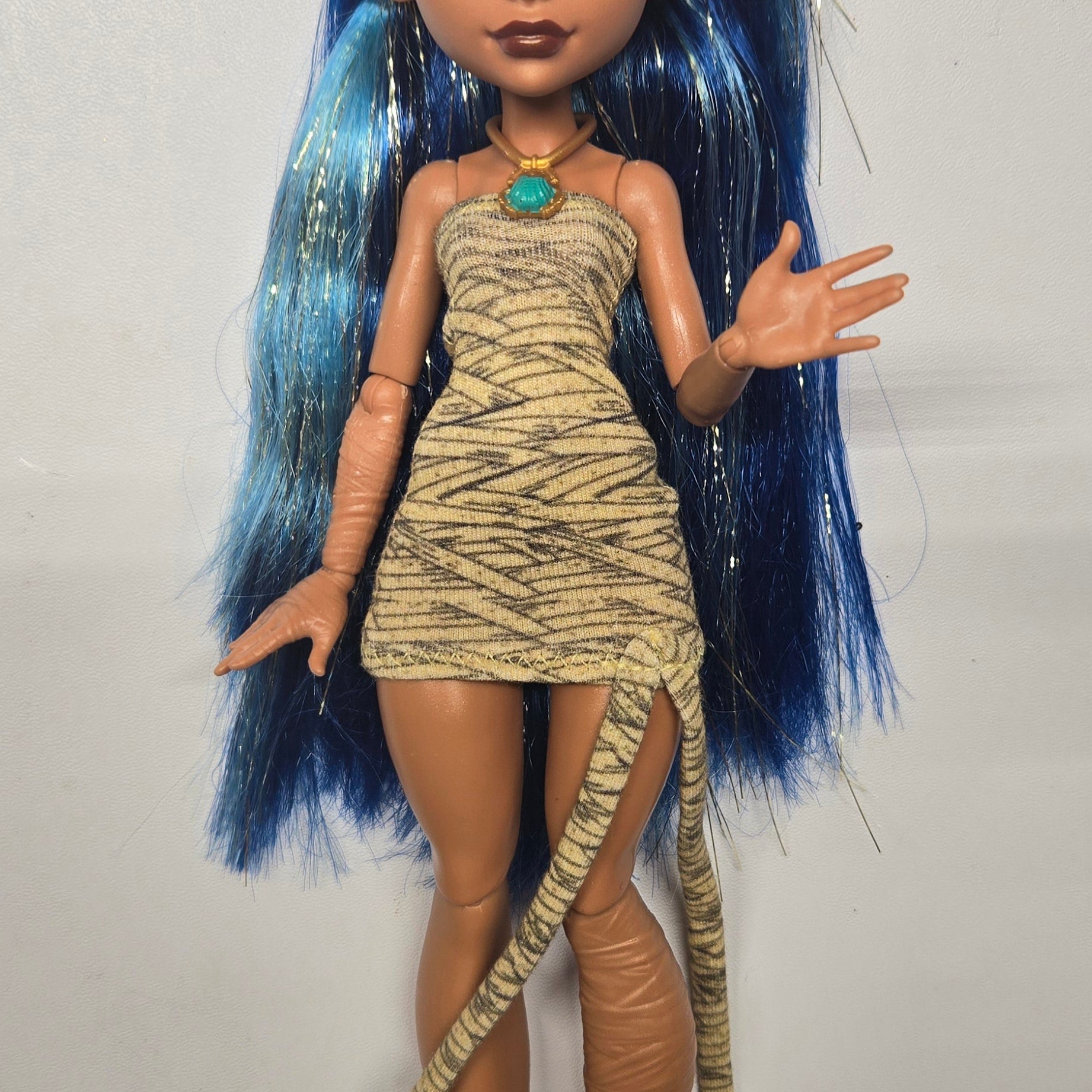 "Mummified" Mini Dress