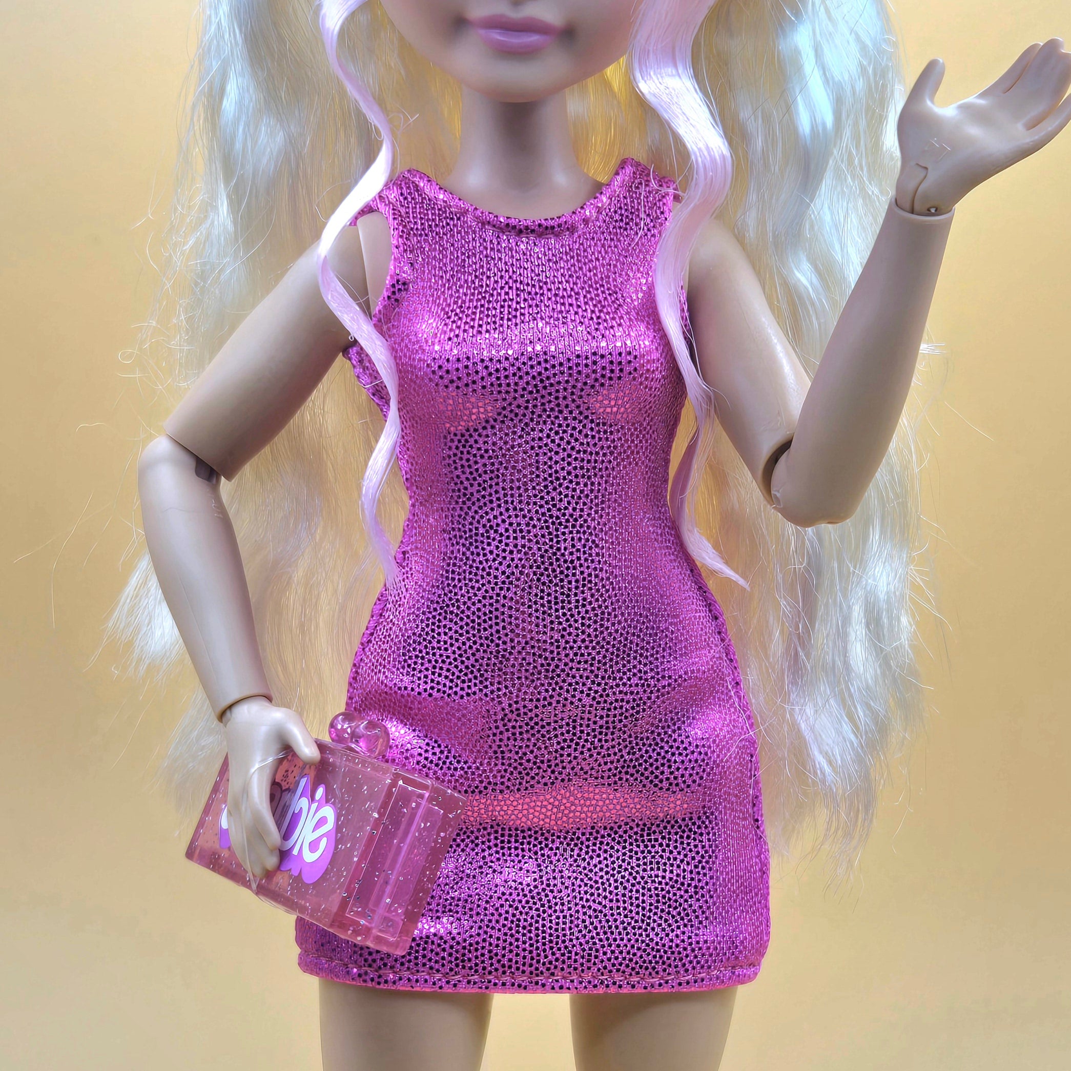 "Dazzling Shimmer" Mini Dress