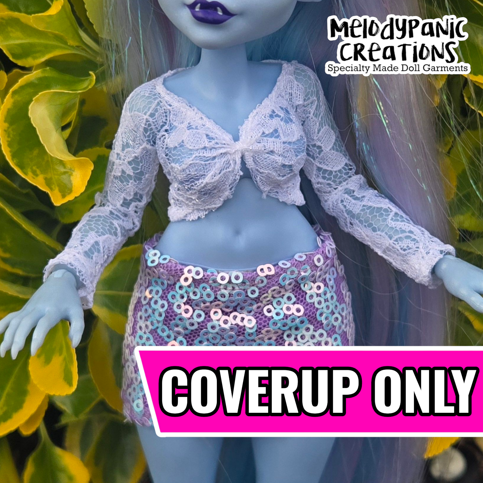 "Orante Beauty" Lacey Coverup