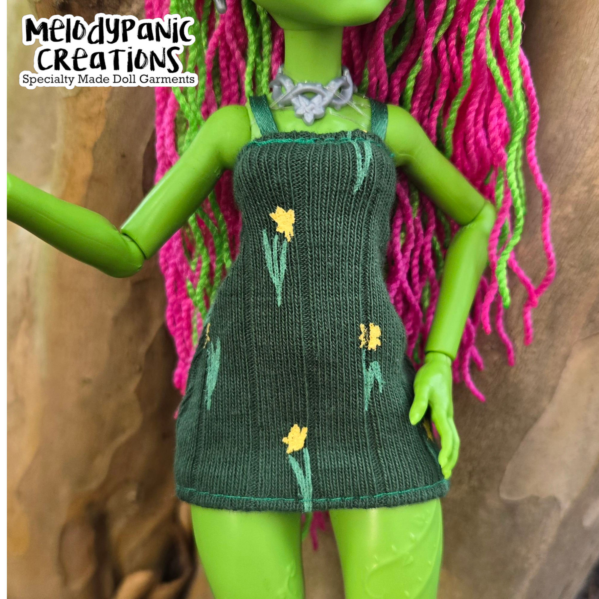 "Greenery" Mini Dress