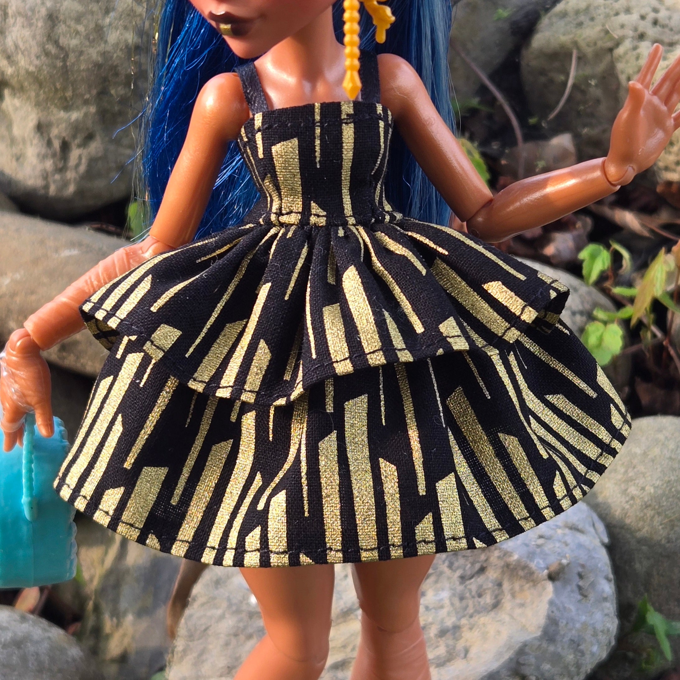 "Golden Trinkets" Dress