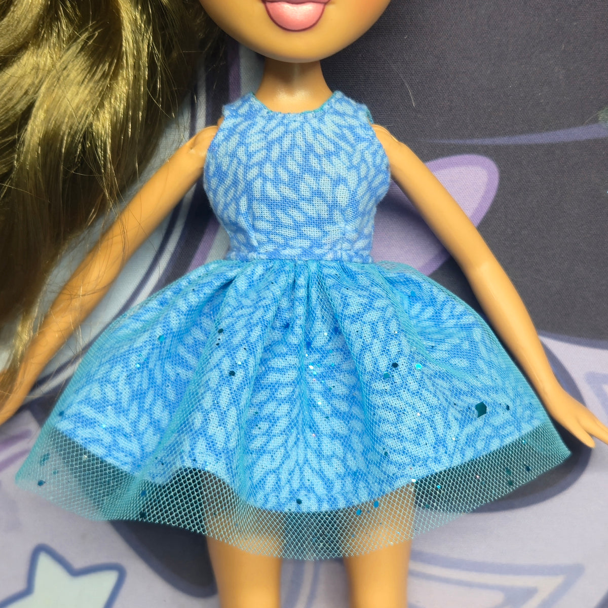 "Cobalt Vineyard" Dress