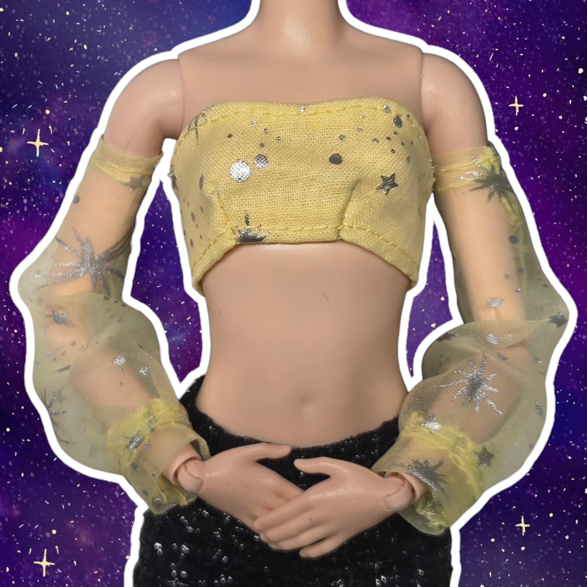 "Lightshower" Blouse and Sleeves