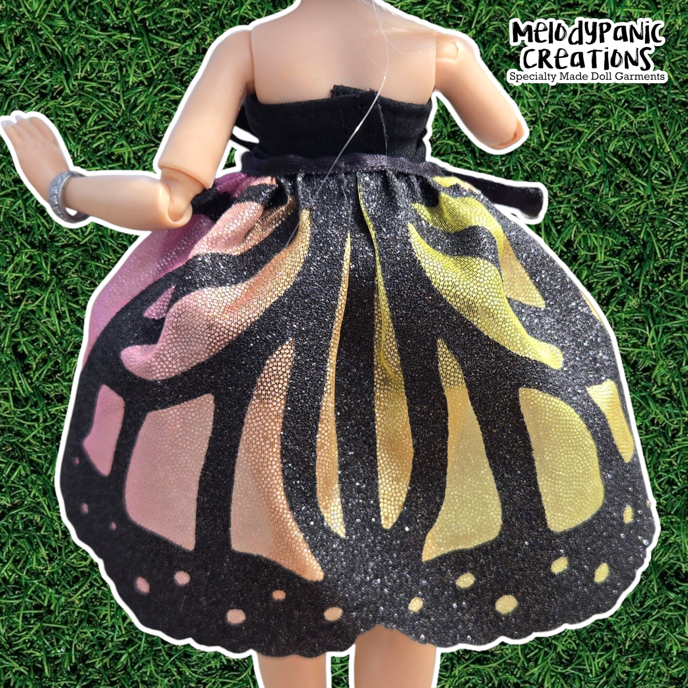 "Fate" Butterfly Tie Skirt