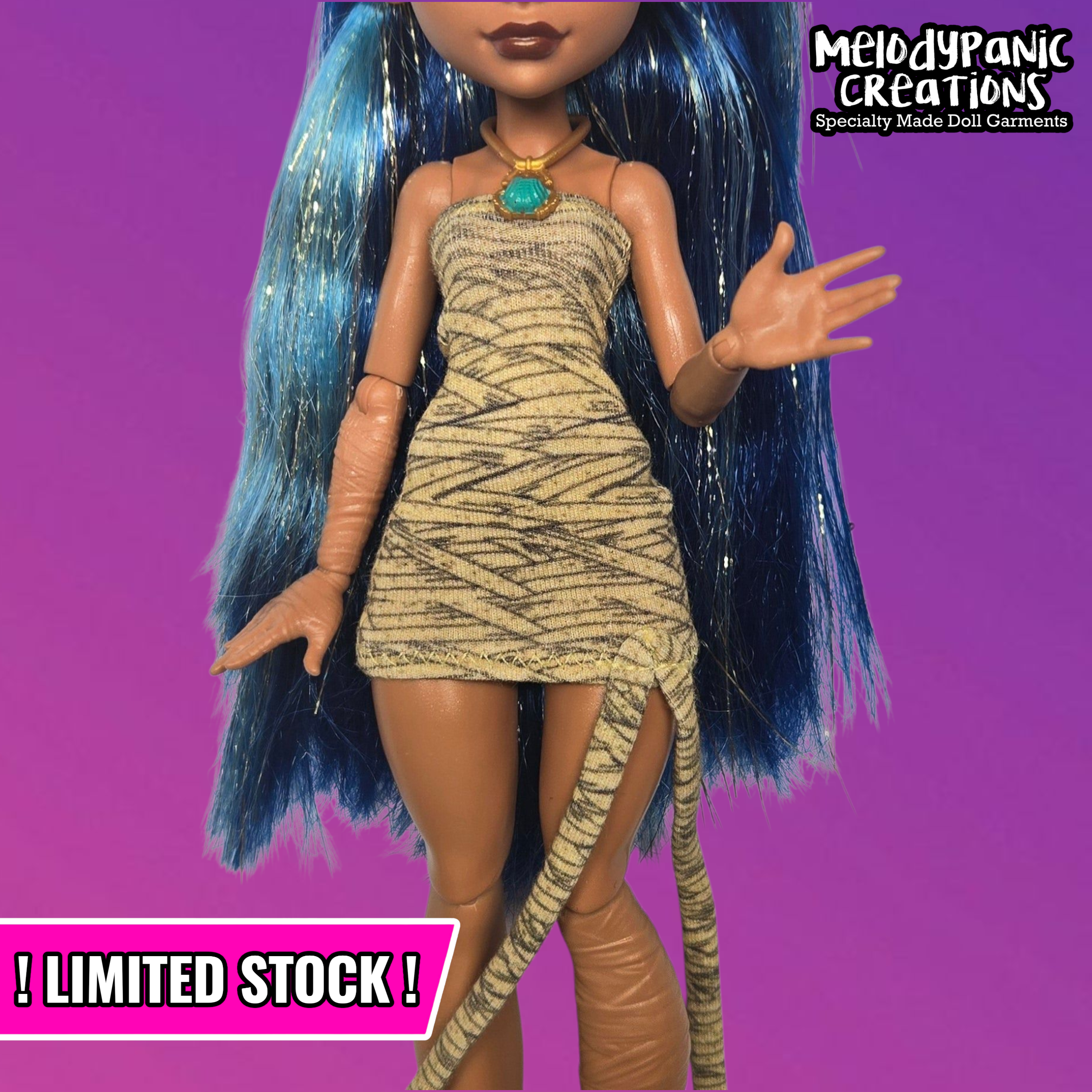 "Mummified" Mini Dress