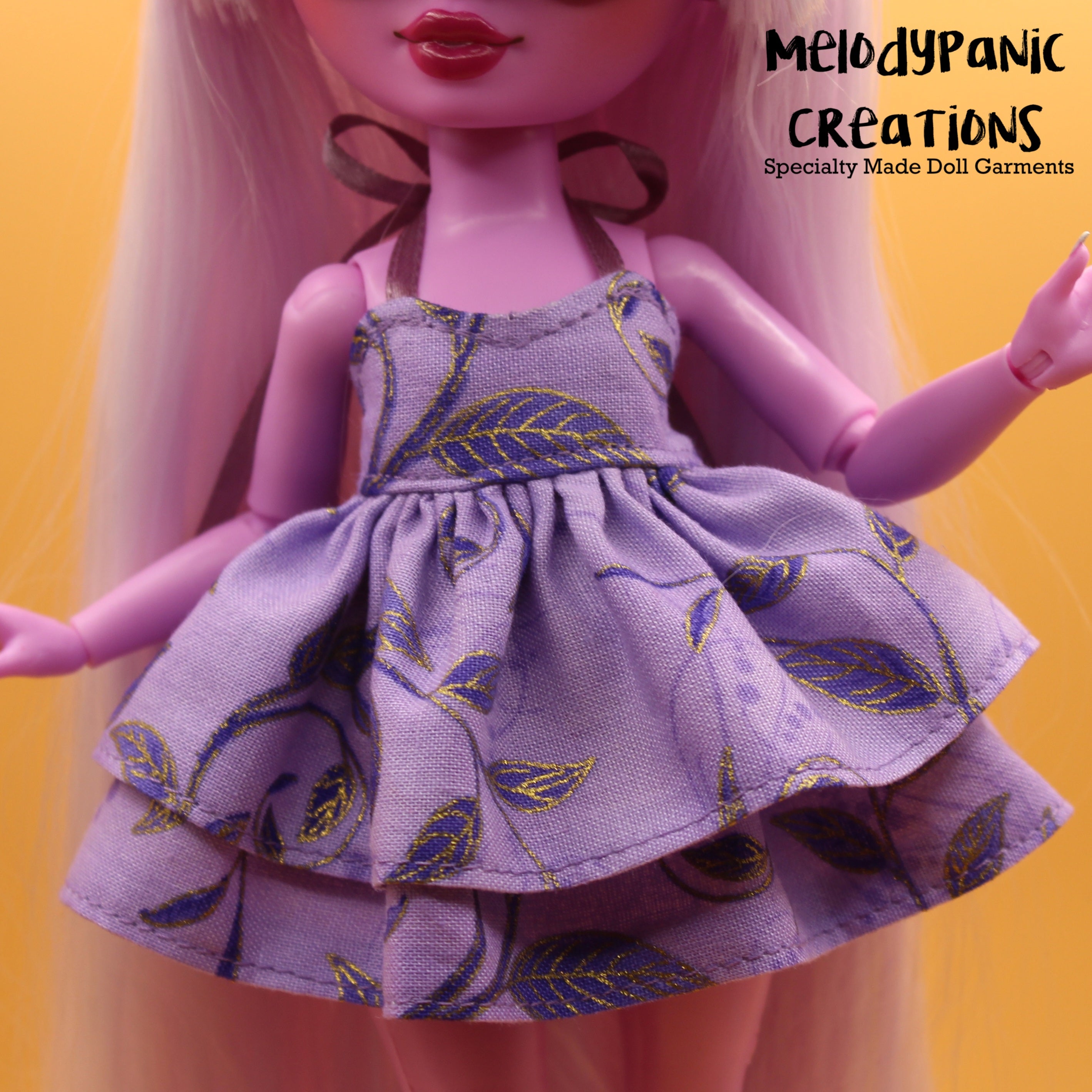 "Orchid" Two Layer Dress