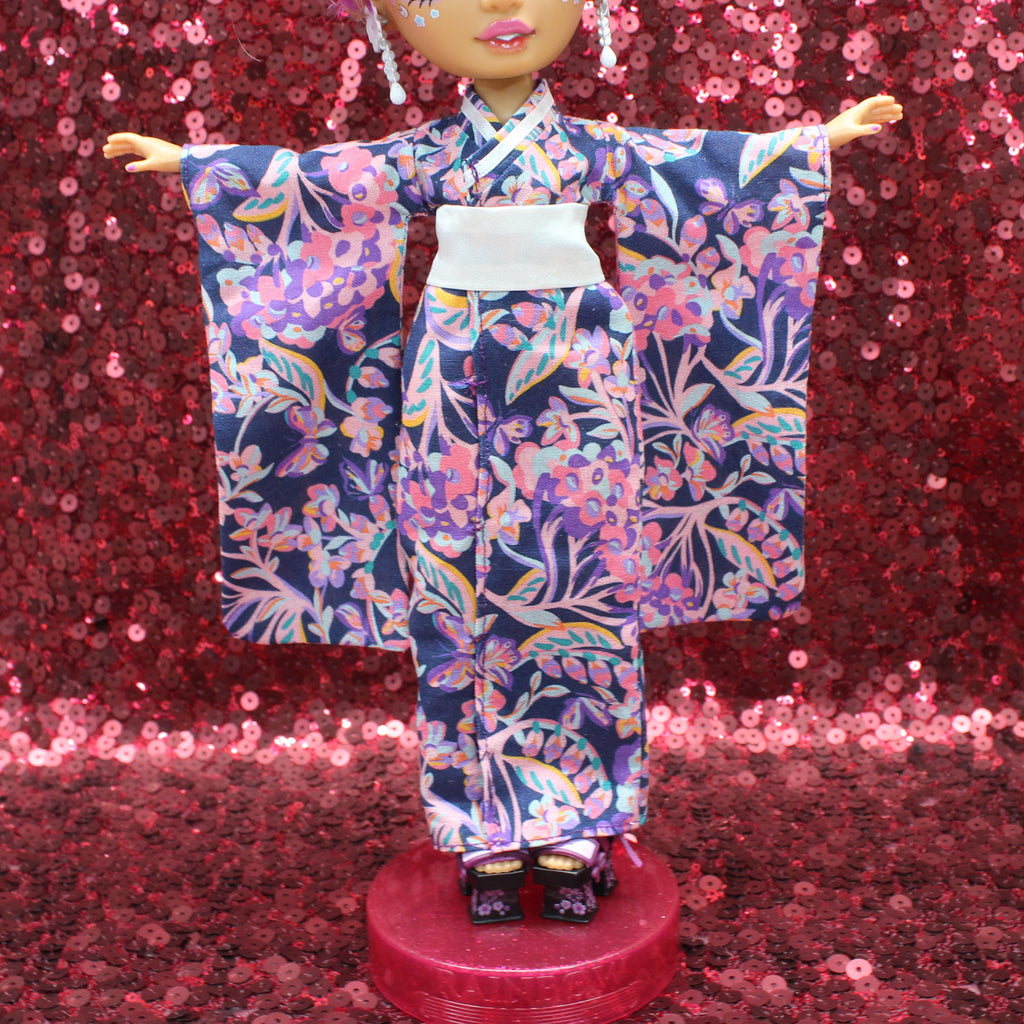 “Ajisai” Kimono