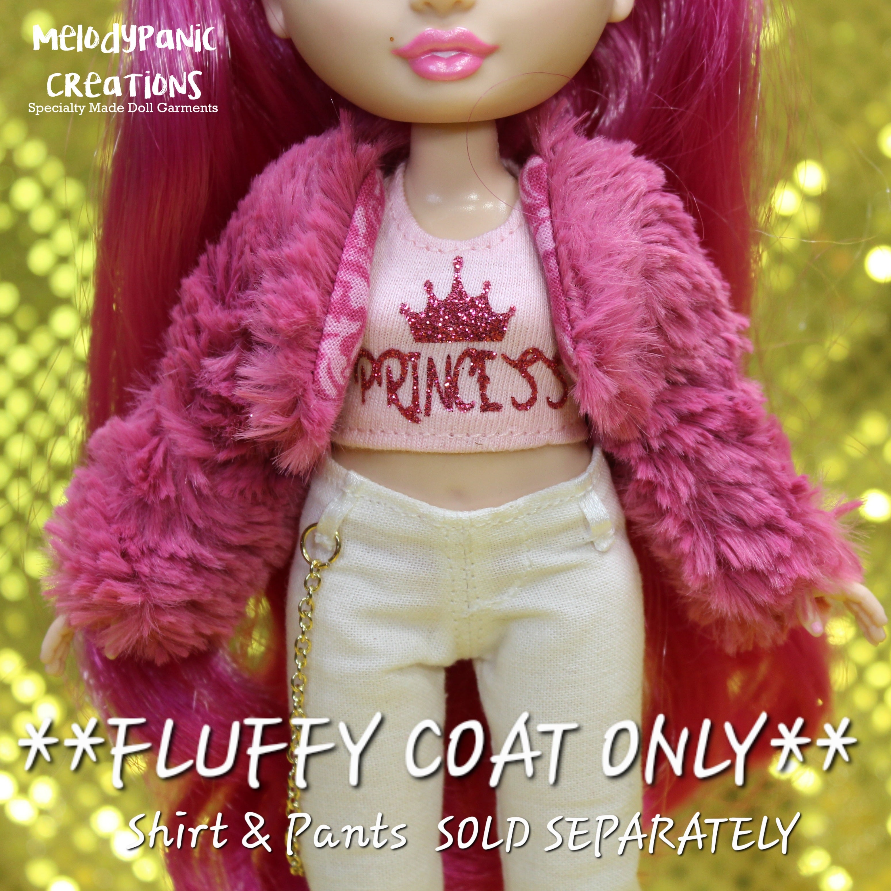 🏷“Rose Teddybear” Fluffy Coat