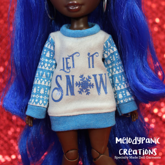 “Let It Snow” Sweater