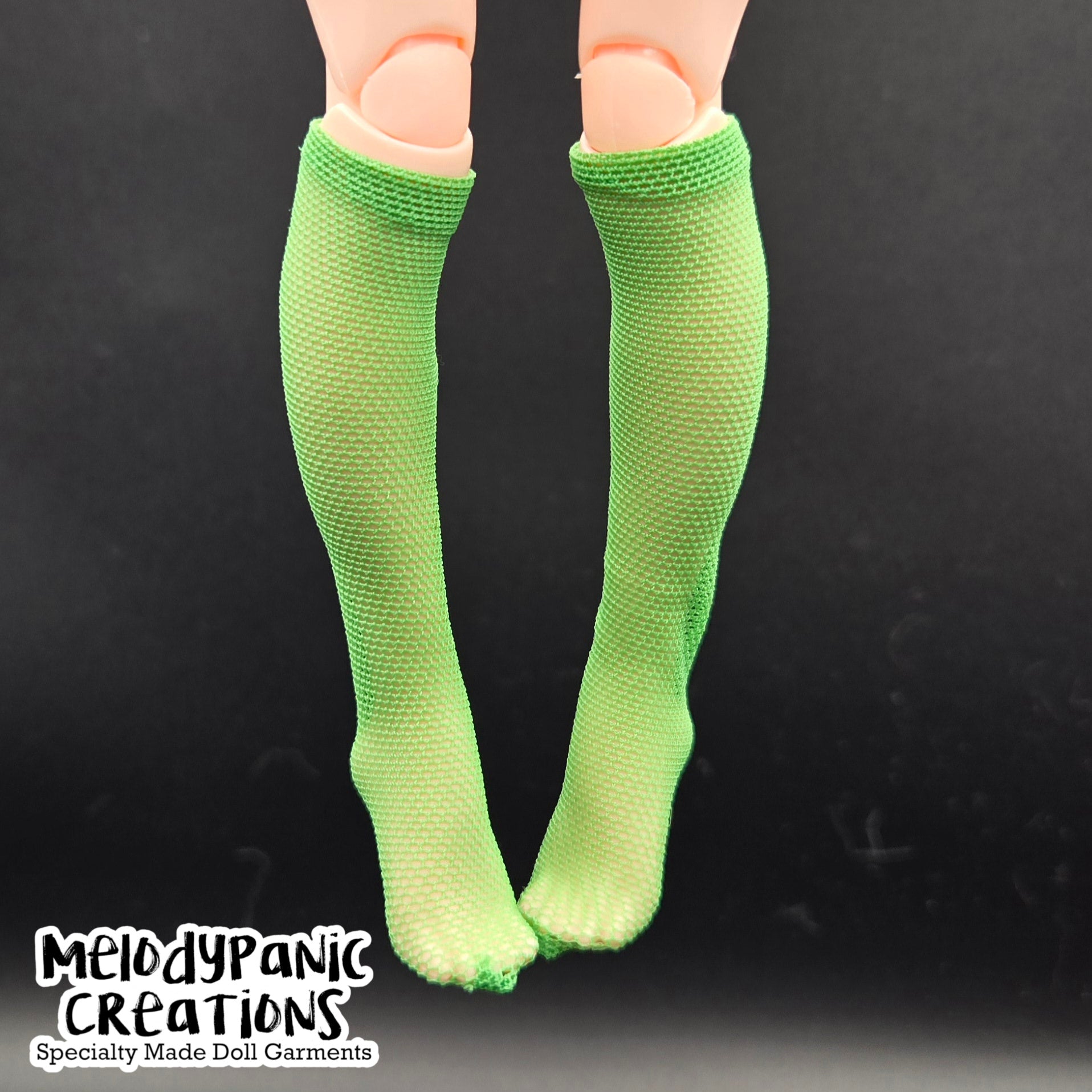 Classic Knee-Length Mesh Socks