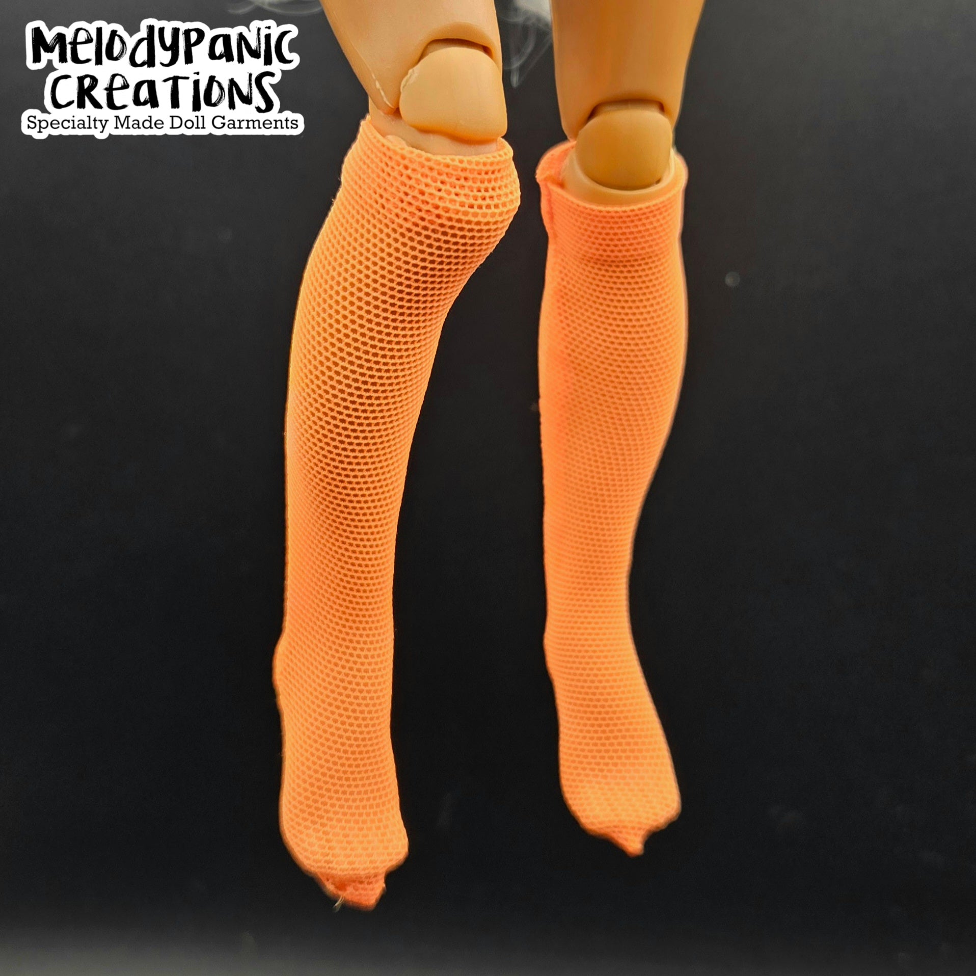 Classic Knee-Length Mesh Socks