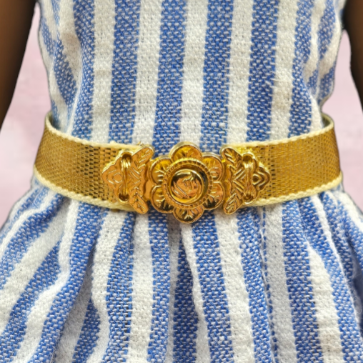 Metal Rose Belt