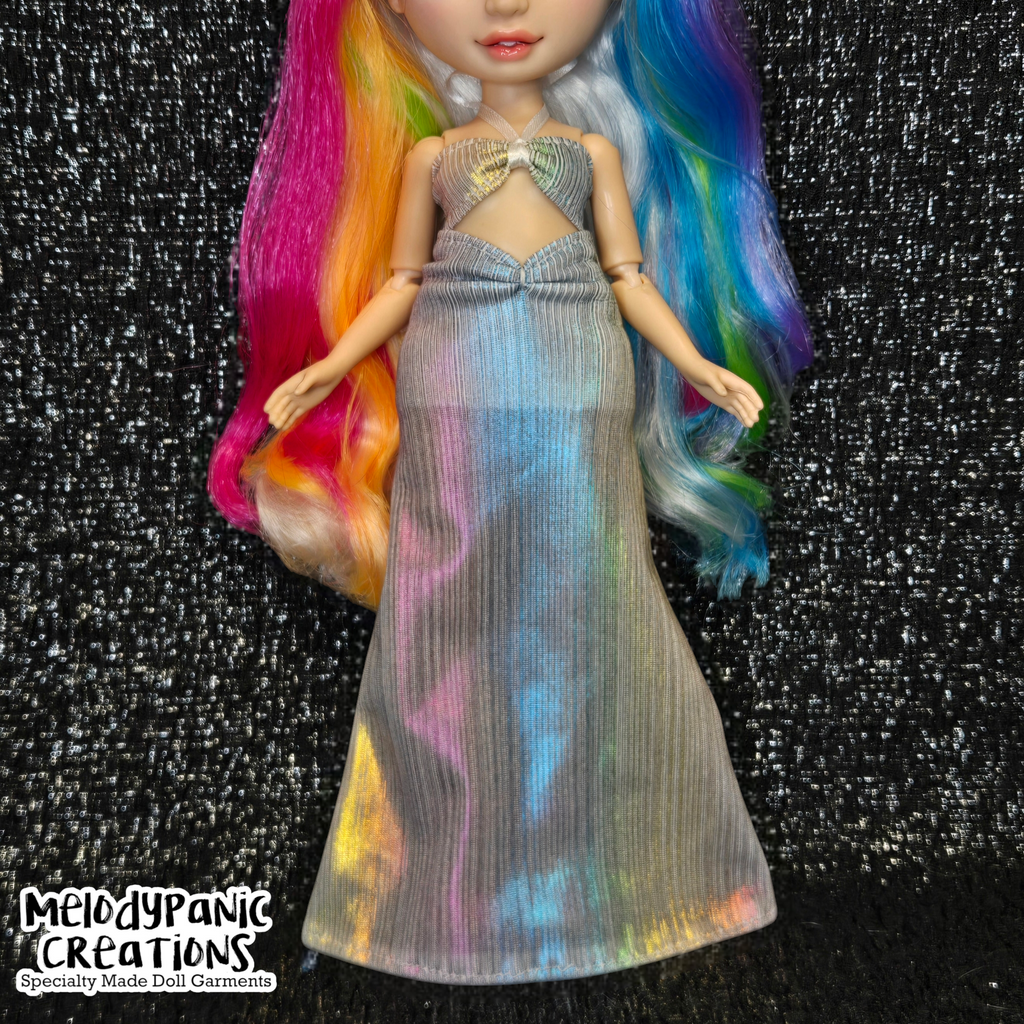 "Color Parade" Gown