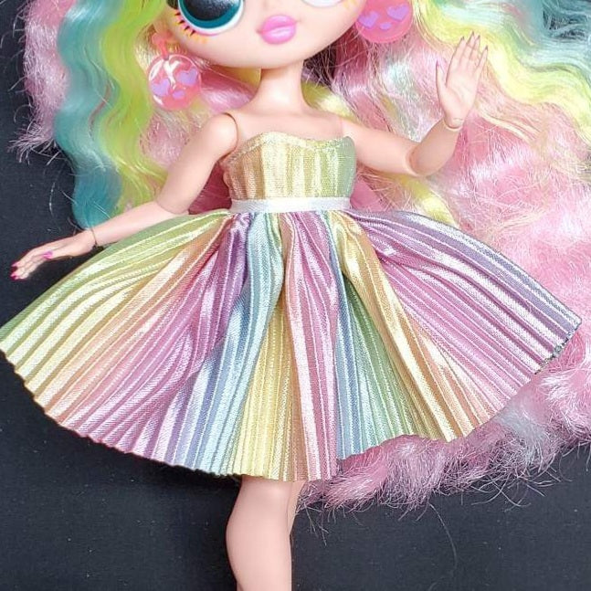 🏷"Lisa" Rainbow Reverseable Dress