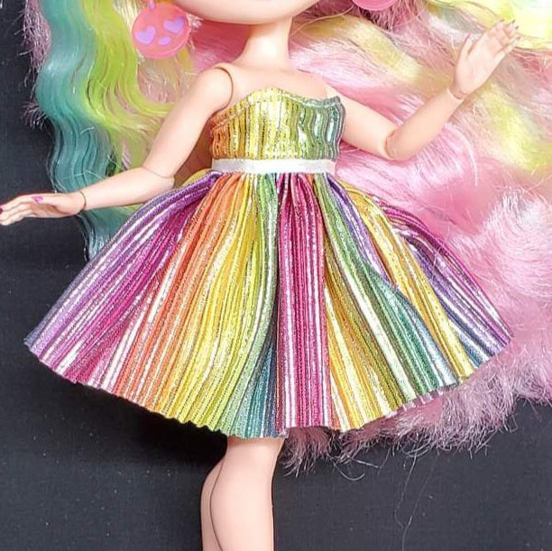 🏷"Lisa" Rainbow Reverseable Dress