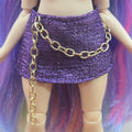 "Invitations" Skirt w/ Chain